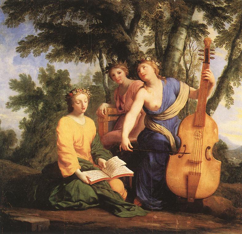 Le Sueuer Eustache - Les Muses - Melpomene Erato et Polymnia.jpg